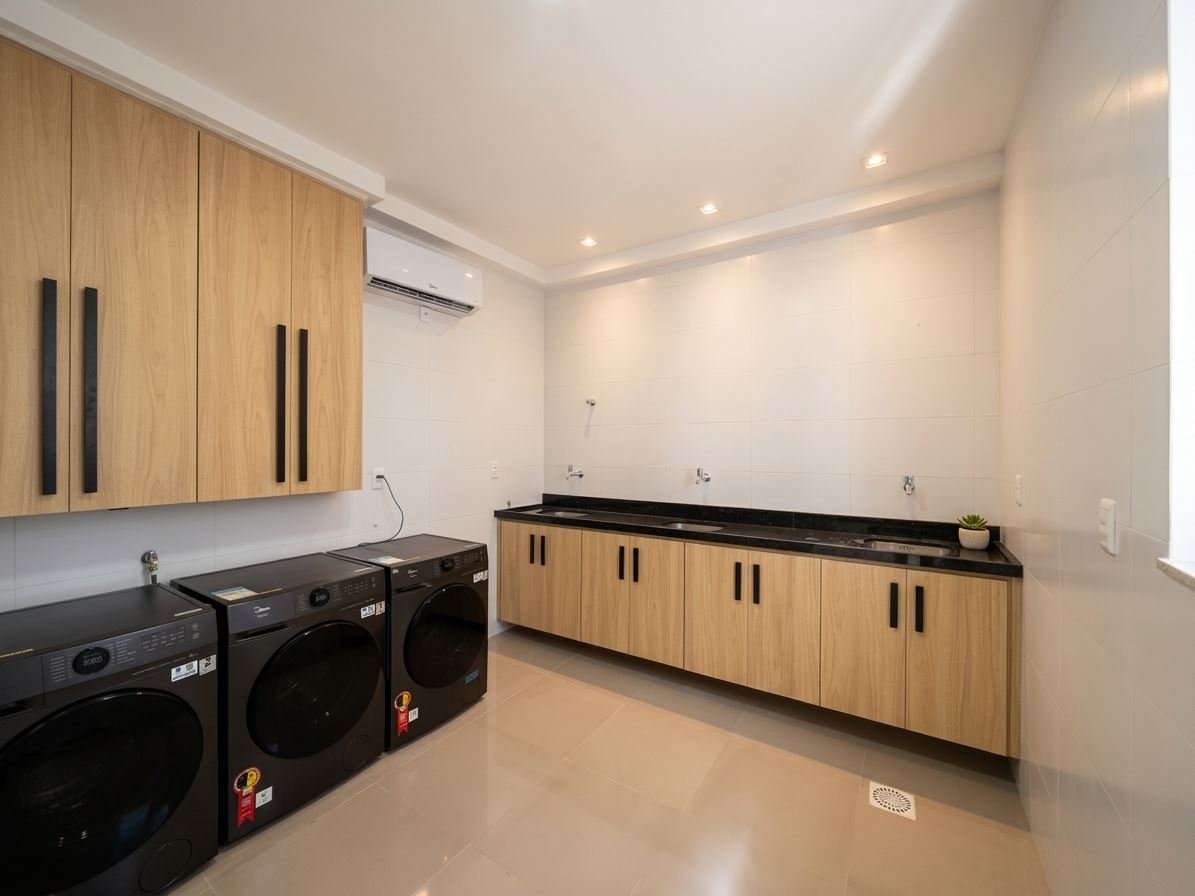 Lavanderia coletiva — área comum do Residencial Pau Brasil